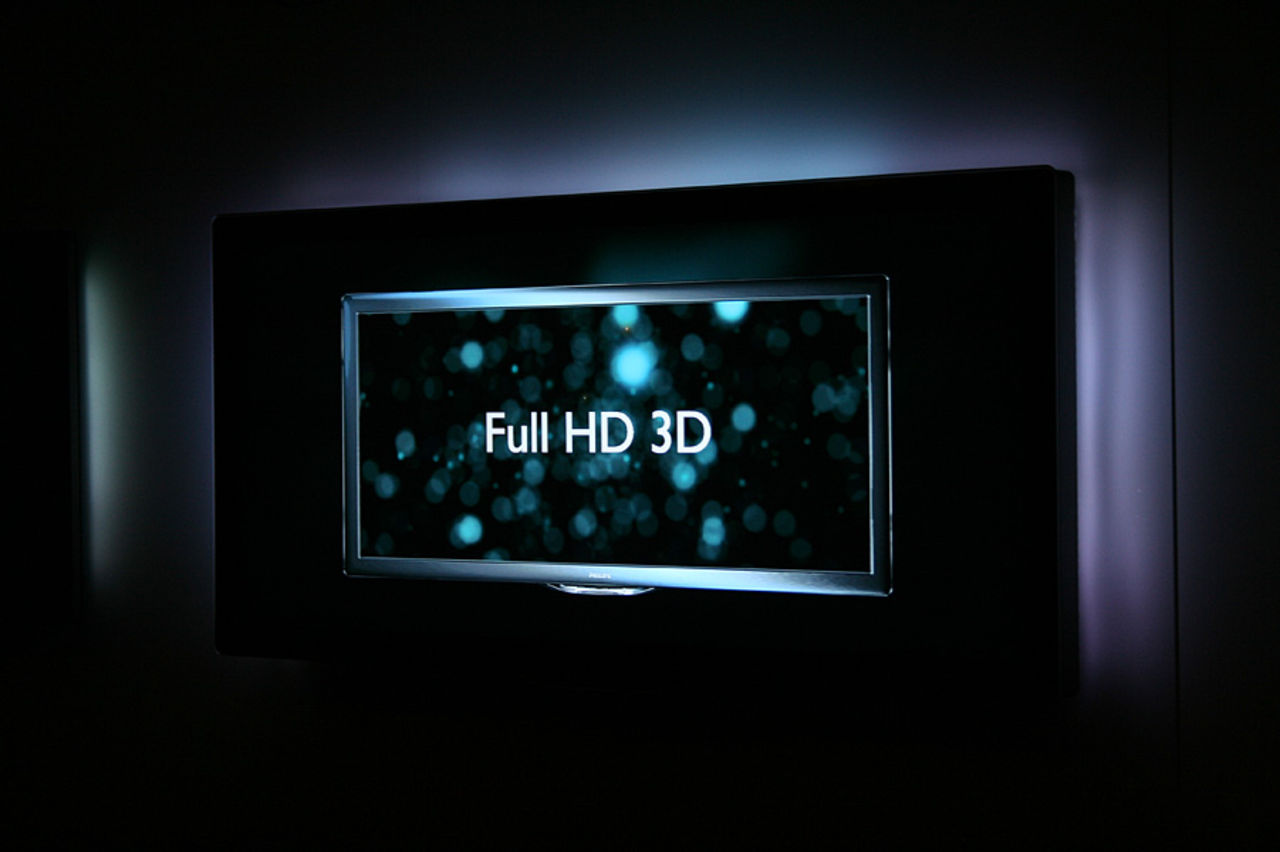 Philips lanserar Full HD 3D-TV till sommaren