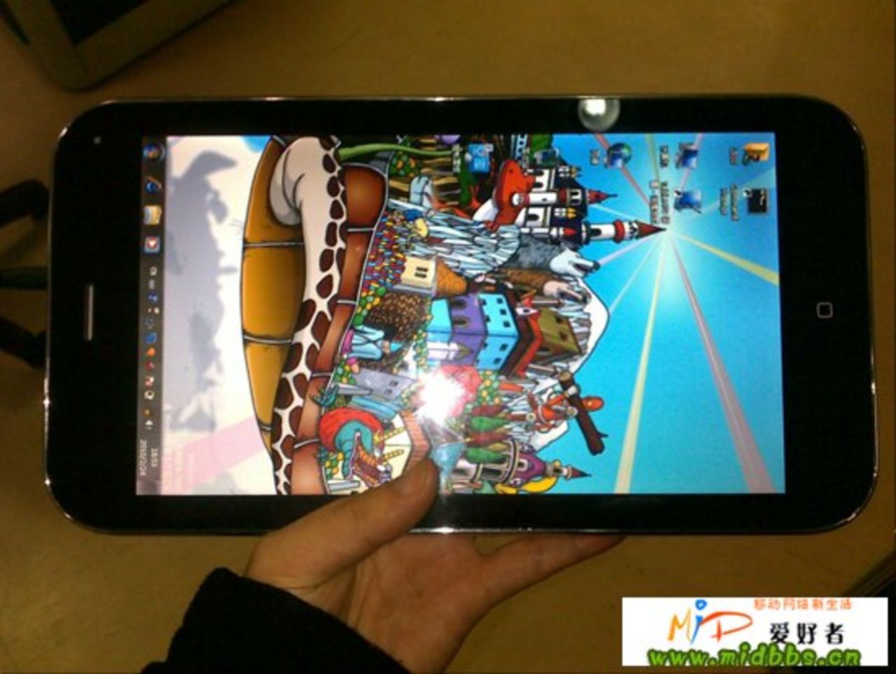 Ny tablet ser ut som gigantisk iPhone
