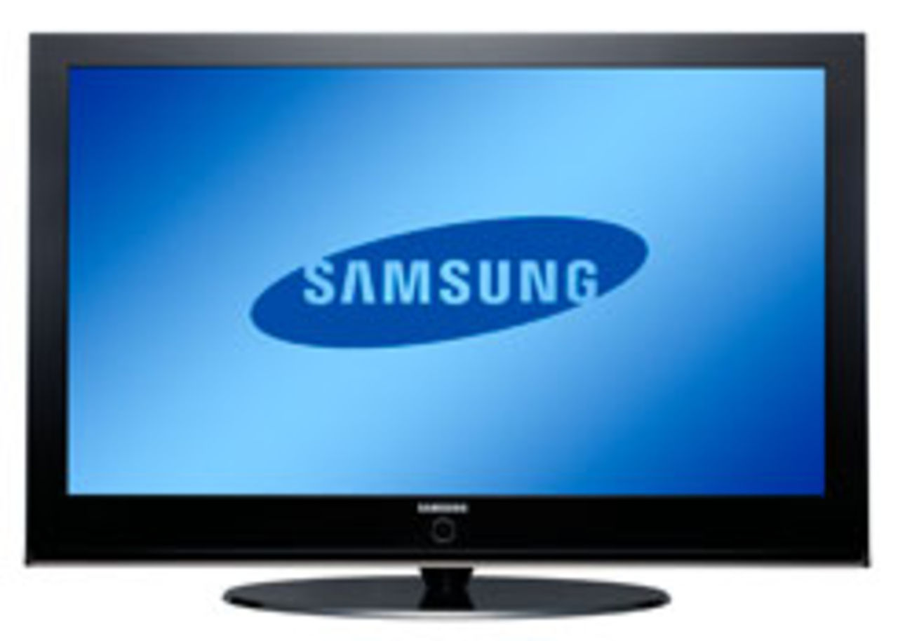 Massa nya platt-tv:s från Samsung