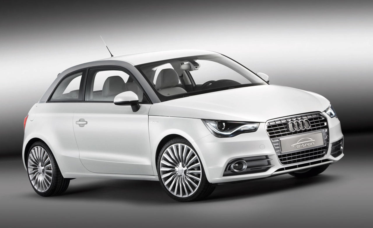 Audi A1 e-tron kommer 2012