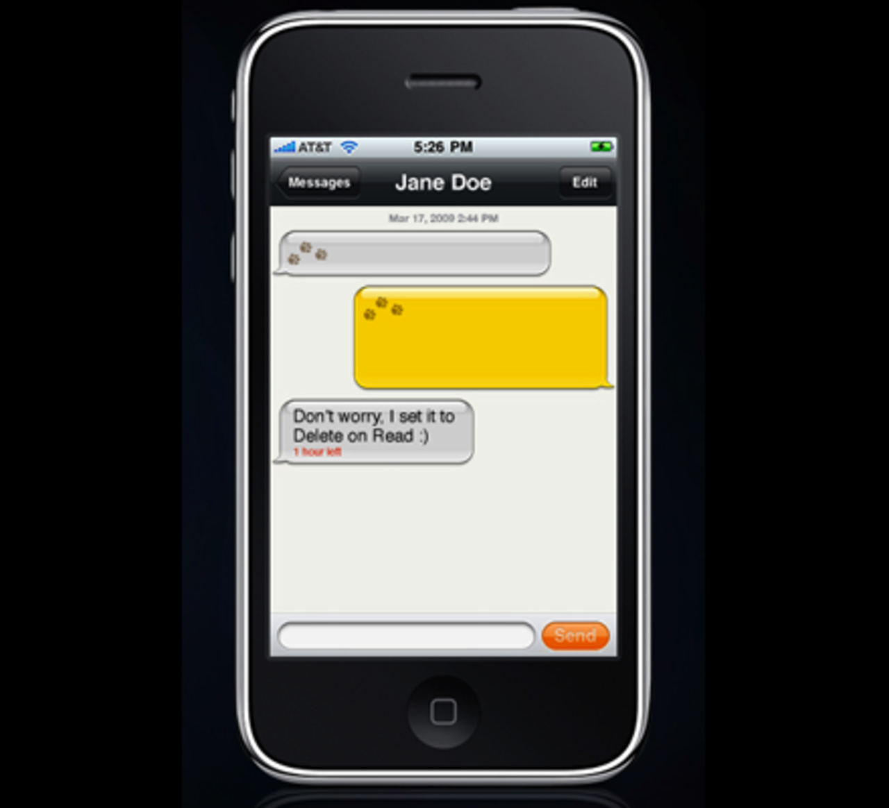 TigerText raderar skickade SMS