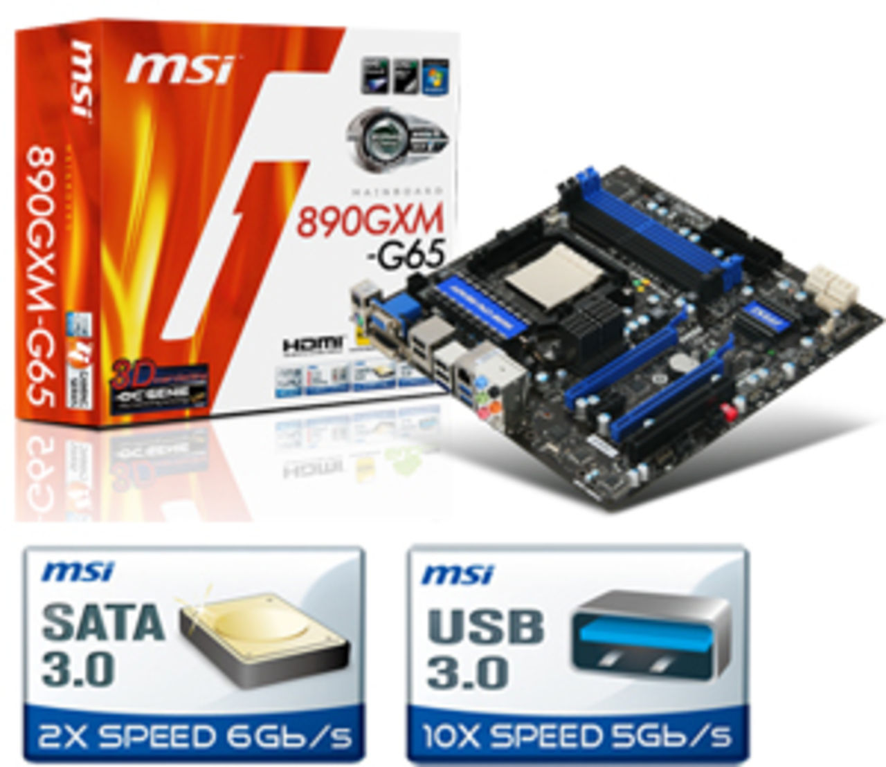 MSI släpper moderkort med 890GX-chipset