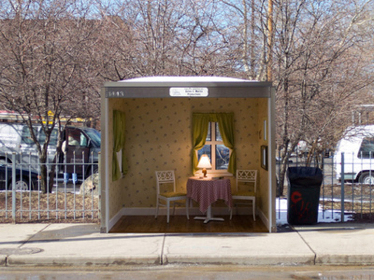 Förskönar omgivningen