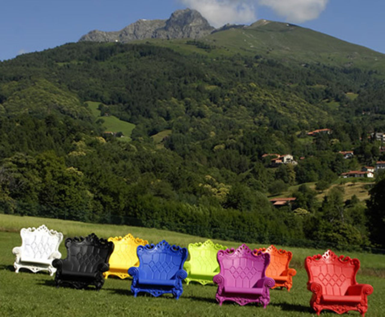 Pampfåtöljer till trädgården/balkongen