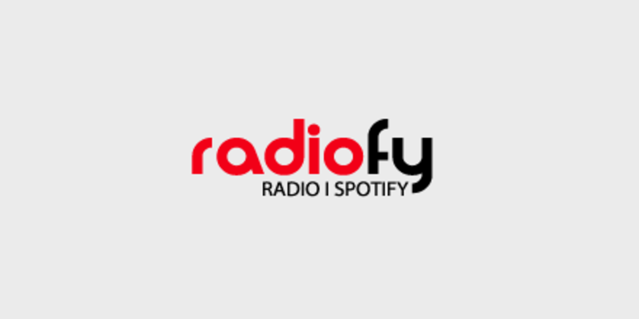 Radiofy - radions spellistor i Spotify