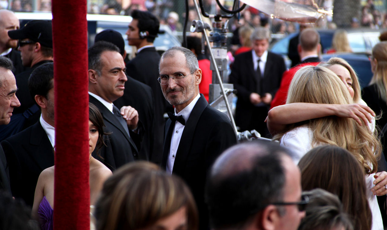 Steve Jobs hängde på Oscarsgalan