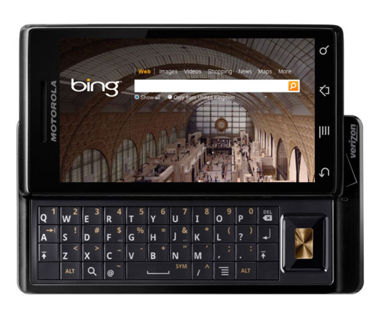 Bing i Motorolamobiler