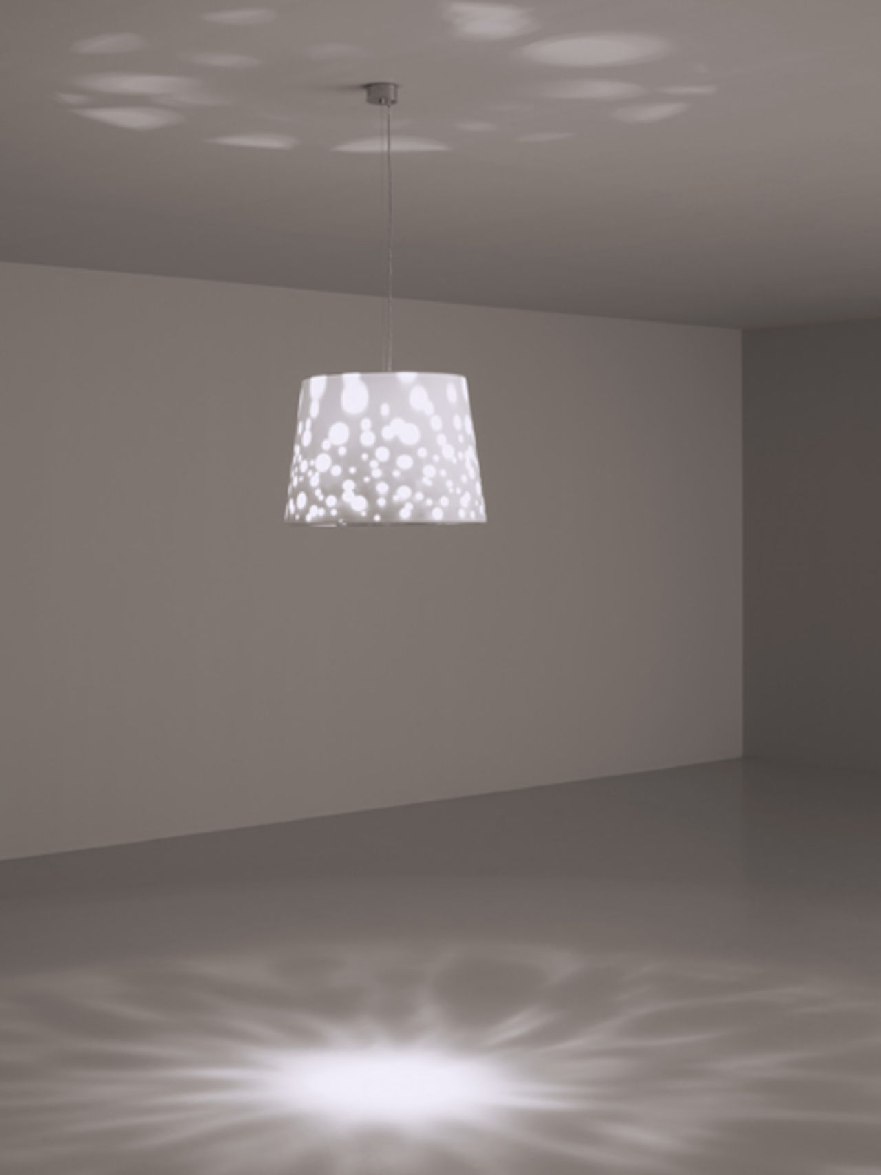 Lampa som ger vackert skuggspel