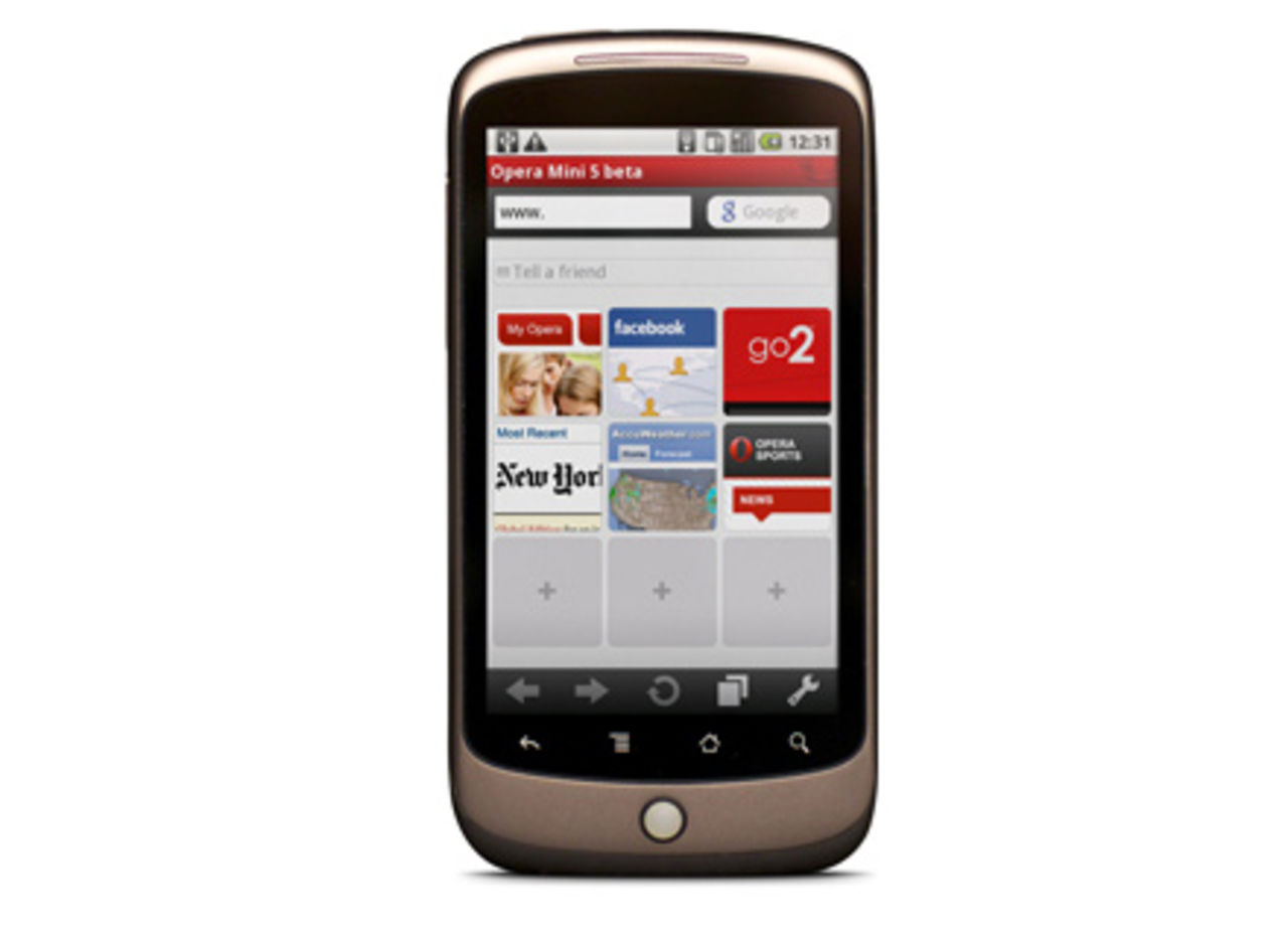 Opera Mini 5 Beta släppt till Android