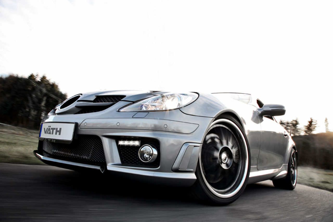 VÄTH stoppar ner mer pulver i SLK AMG