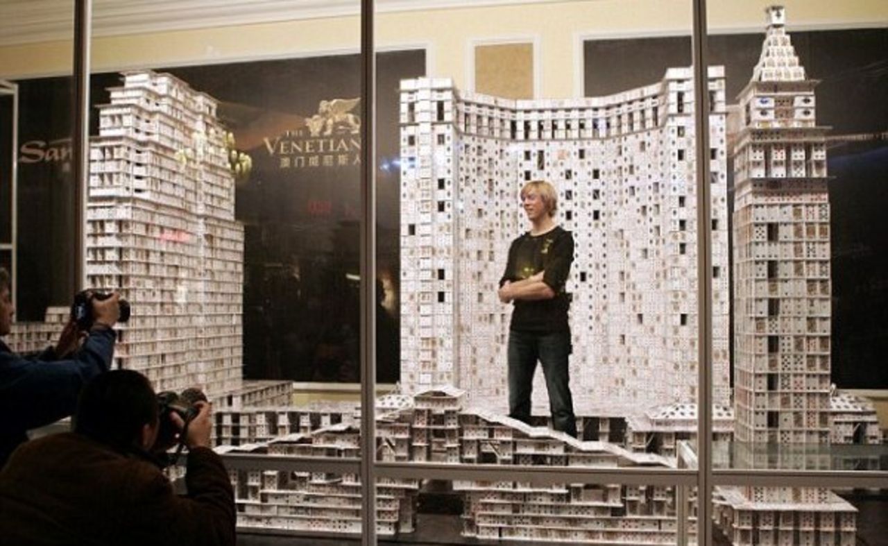 Världens största korthus