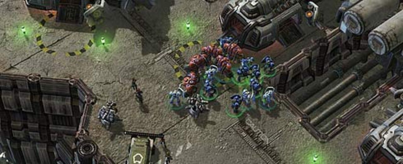 Man kan spela StarCraft med Move