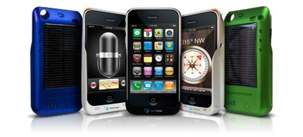 Solcellsladdare till iPhone från Novothink