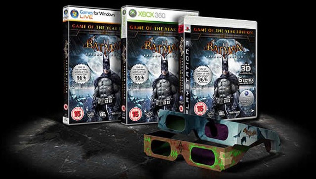 Här är GotY-utgåvan av Batman: AA