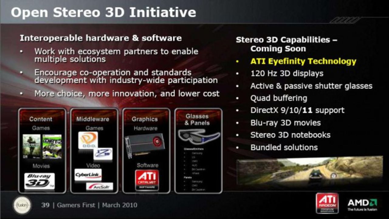 AMD talar om Open Stereo 3D Initiative vid GDC