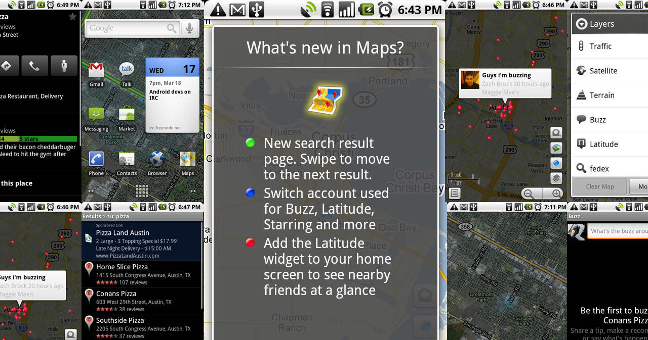 Google maps 4.1 släppt
