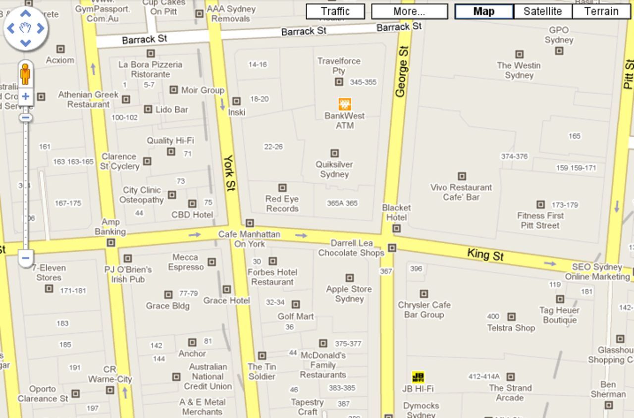 Sponsrade länkar på Google Maps