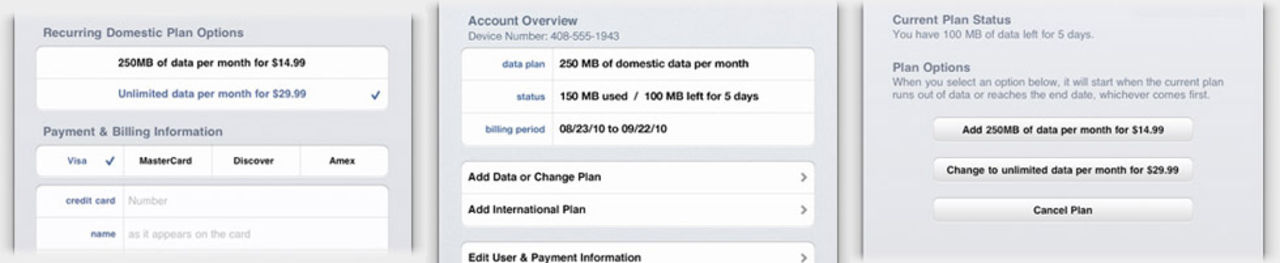 Är det bästa med iPad 3G-abonnemanget?