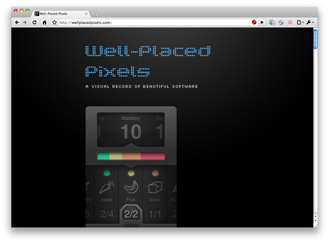 Välplacerade pixlar