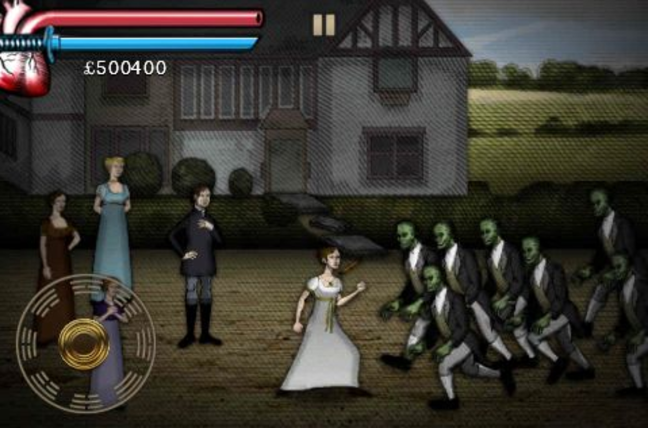 Pride and Prejudice and Zombies blir spel