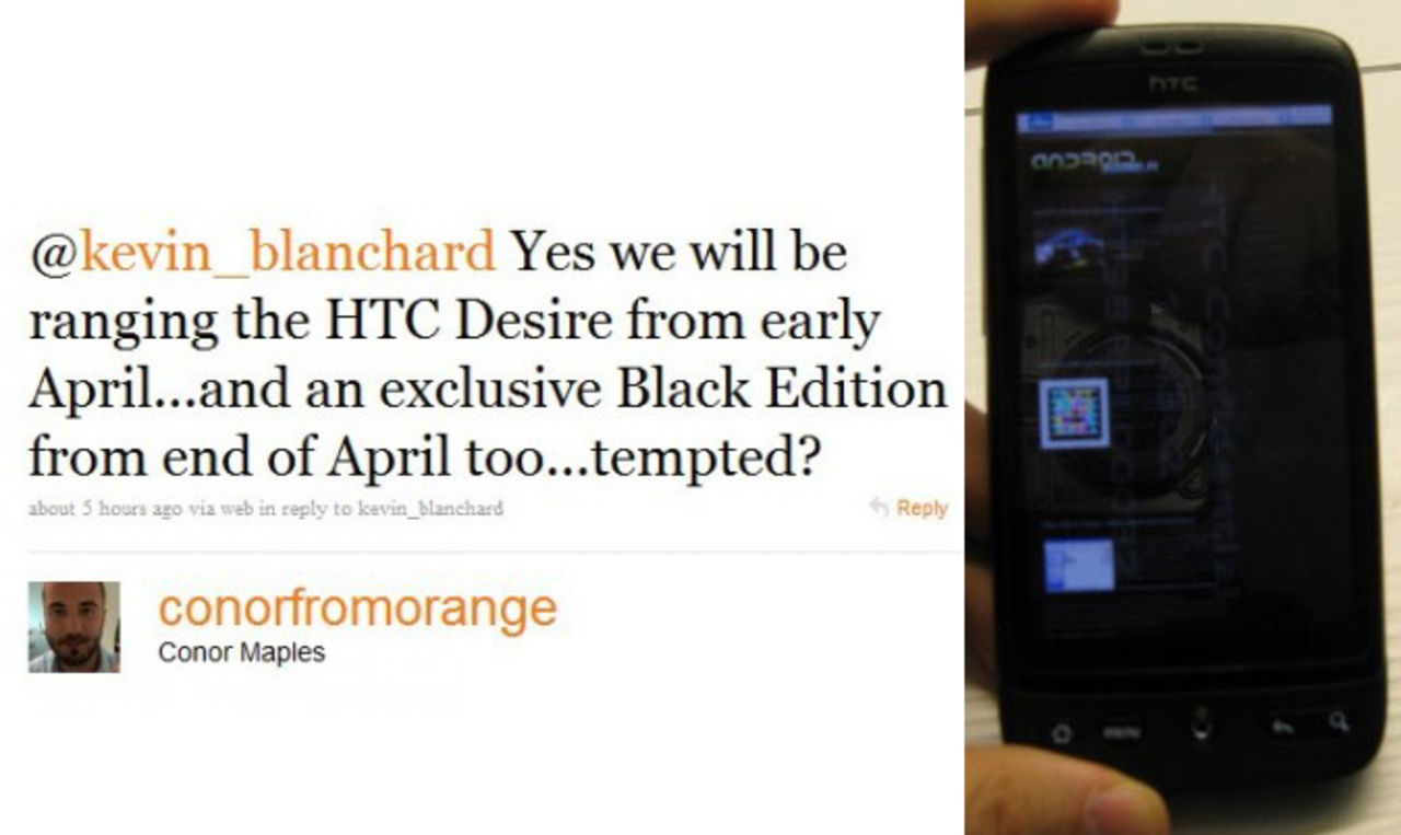 Svart Desire lurar runt hörnet