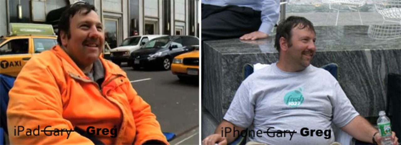 Först i kön till iPad var först i kön till iPhone med