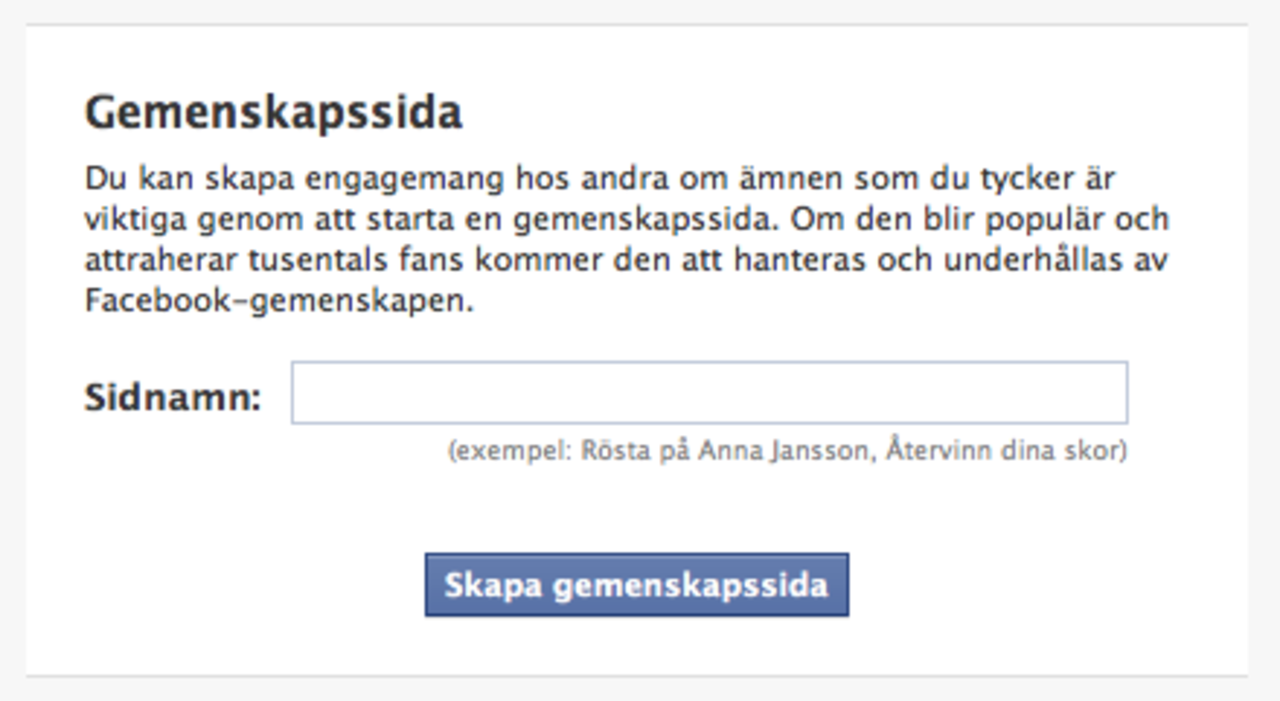 Facebook introducerar 