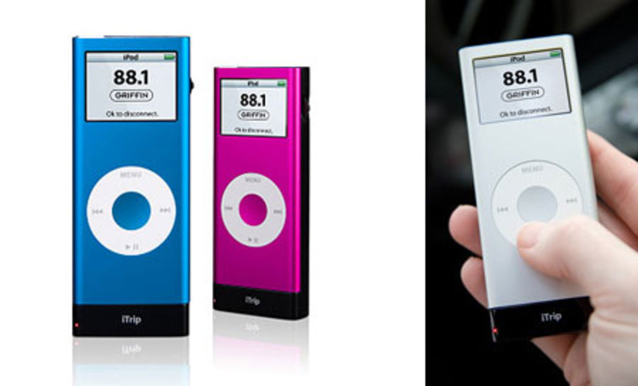 Griffin börjar leverera iTrip för nya iPod nano