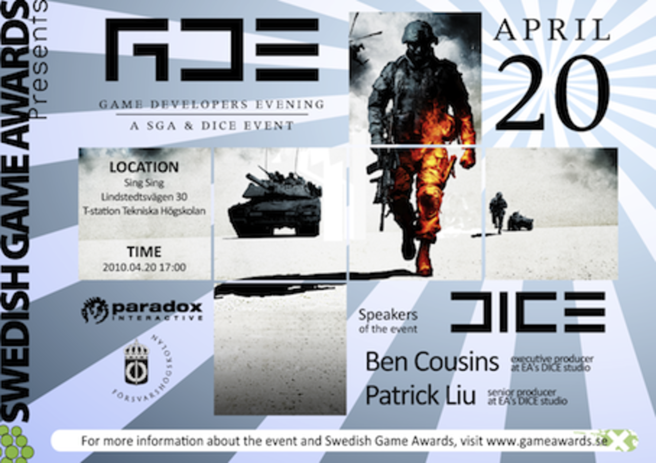 Lyssna på Dice nästa vecka