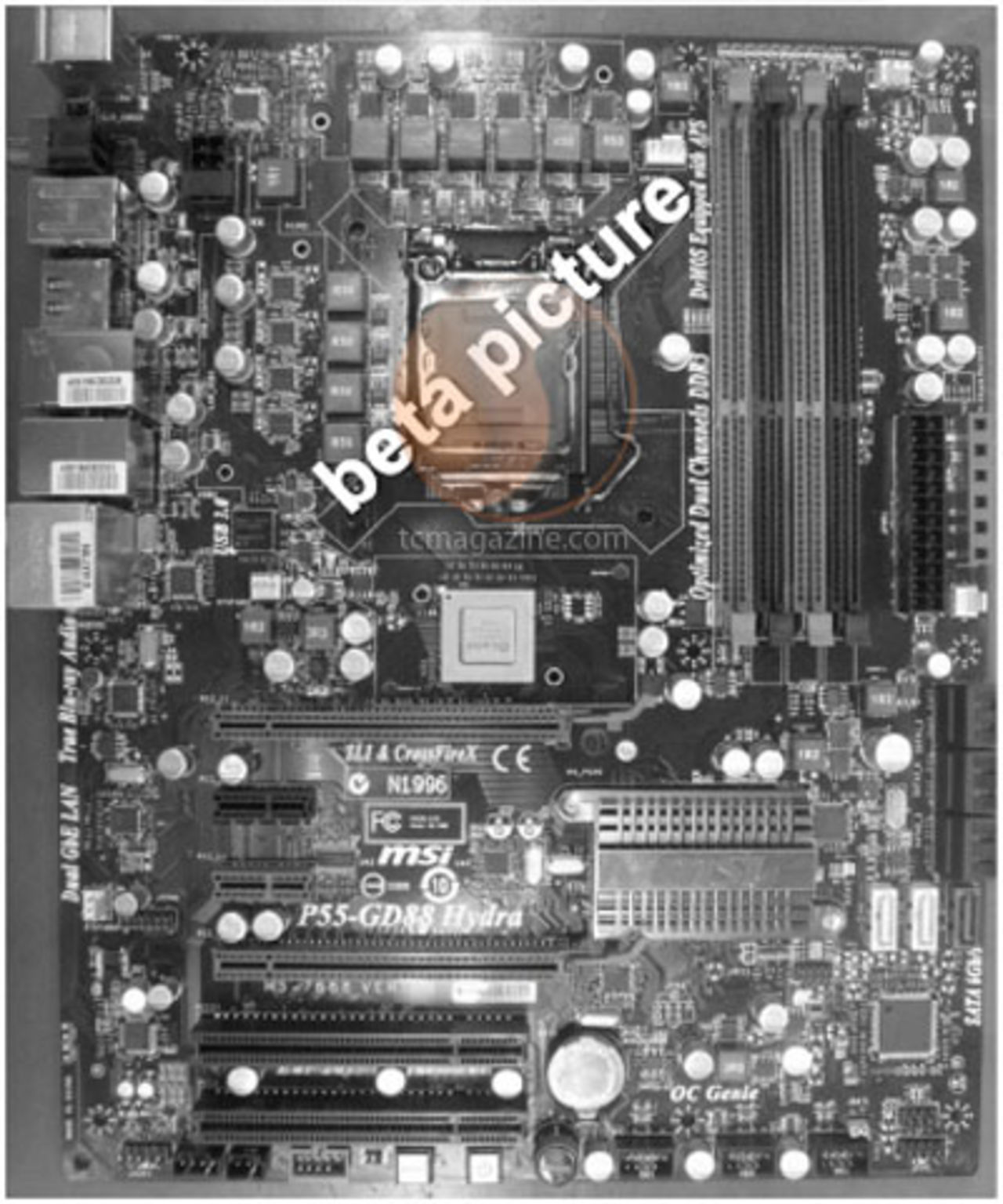 MSI tänker släppa P55-moderkort med Lucid Hydra