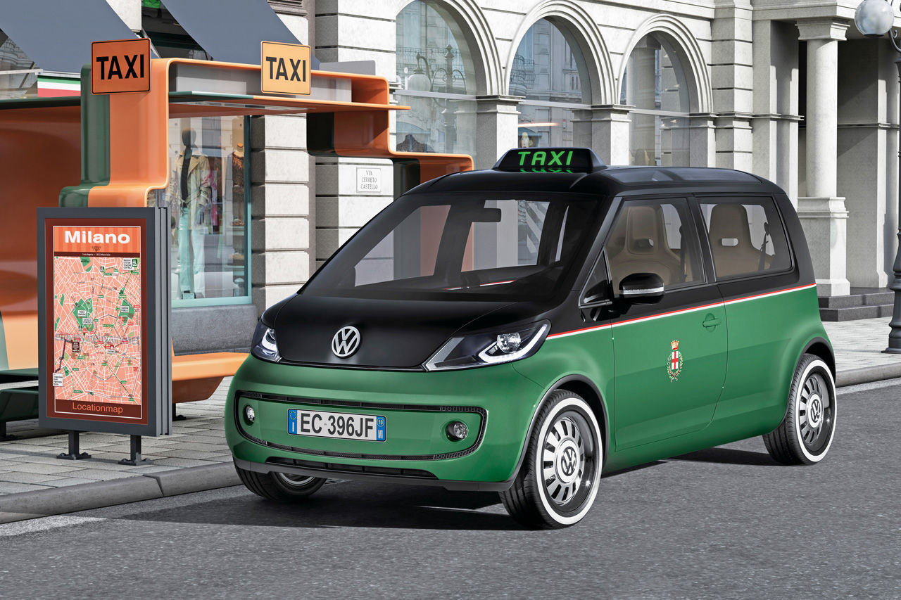 Eldrivet taxikoncept från Volkswagen
