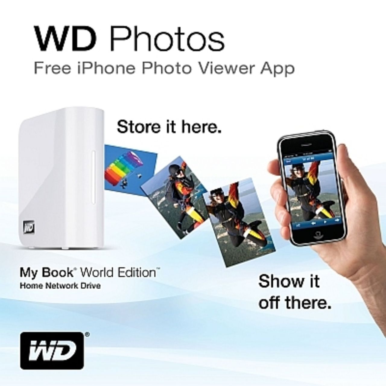 WD släpper iPhone-app för visning av bilder