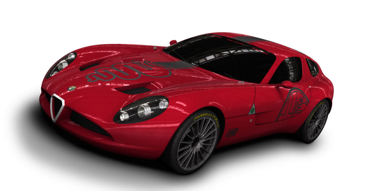 Officiella bilder på Alfa Romeo TZ3 Corsa