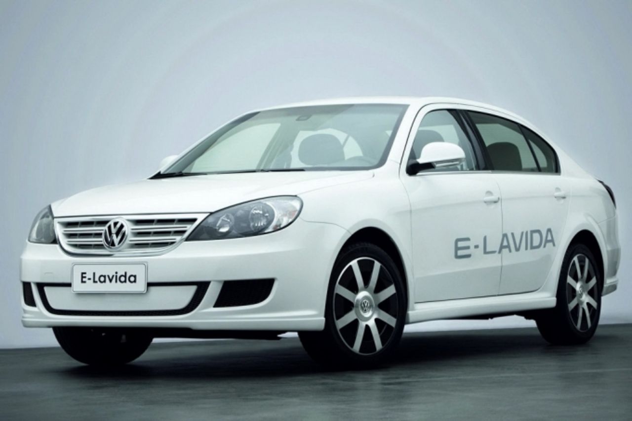 Volkswagen visar elbilen E-Lavida concept