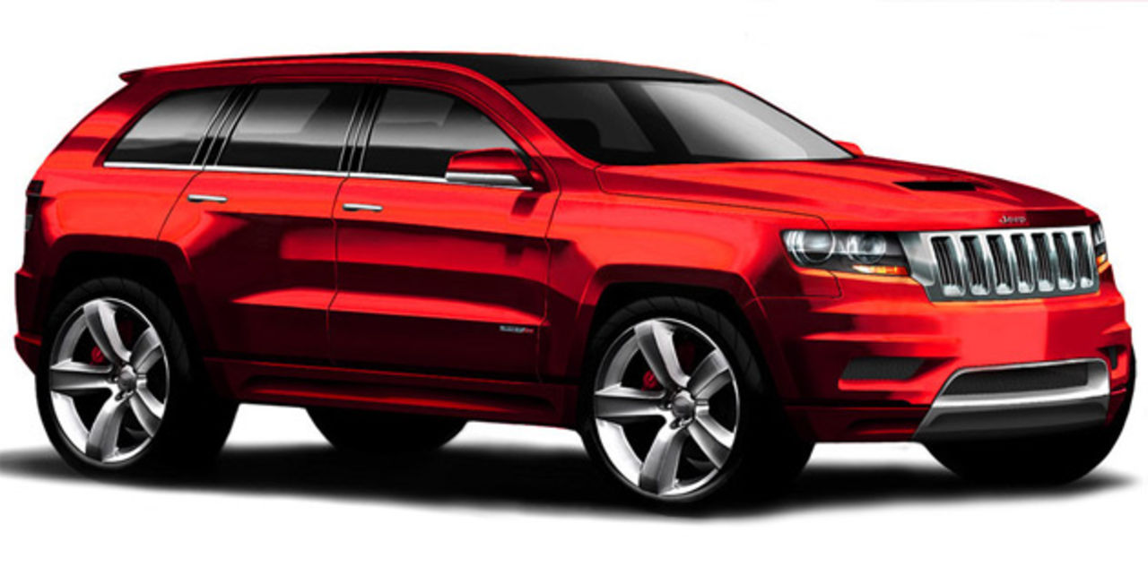 Jeep Grand Cherokee SRT8 kommer till sommaren