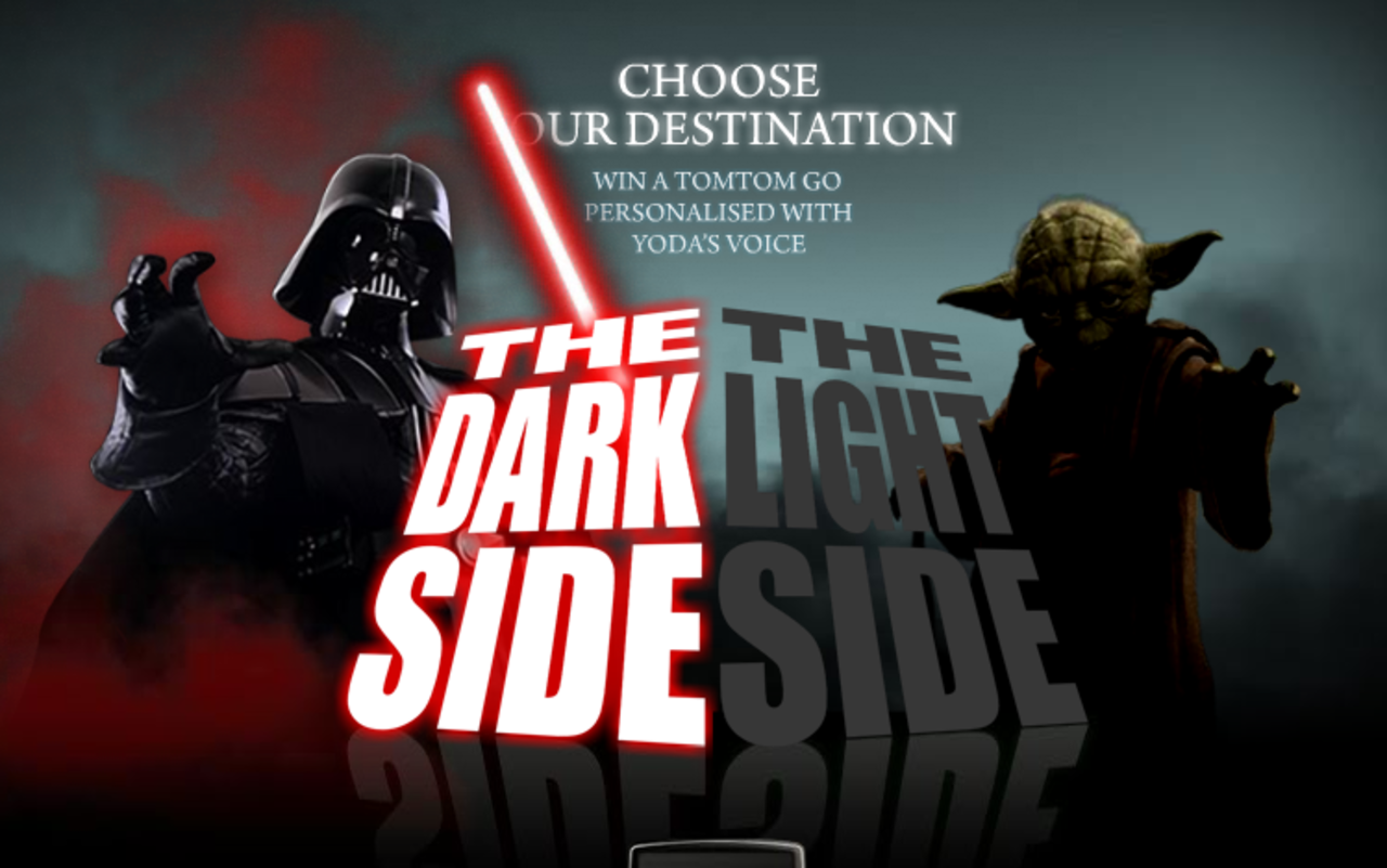 Star Wars i TomToms navigatorer