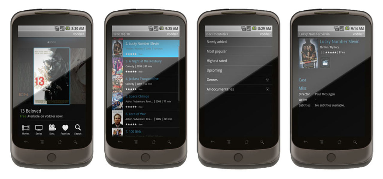 Voddler kommer till Android