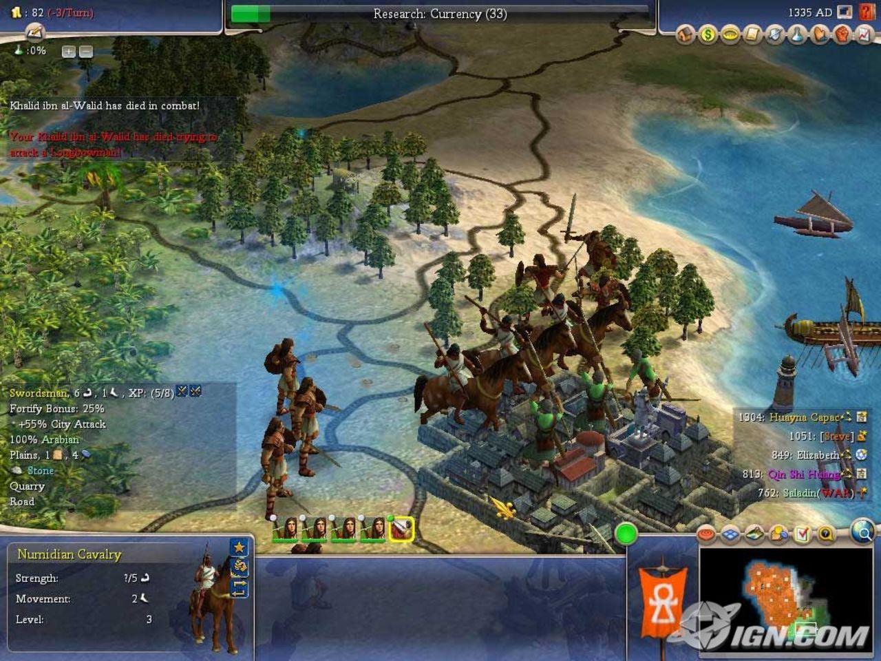 Civilization IV: Warlords på gång