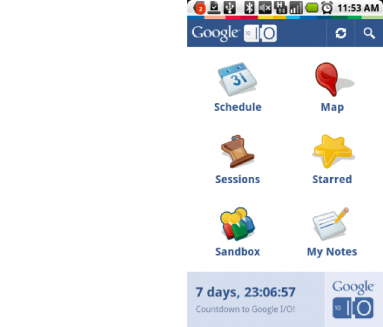 Google släpper Android-app till sin utvecklarkonferens
