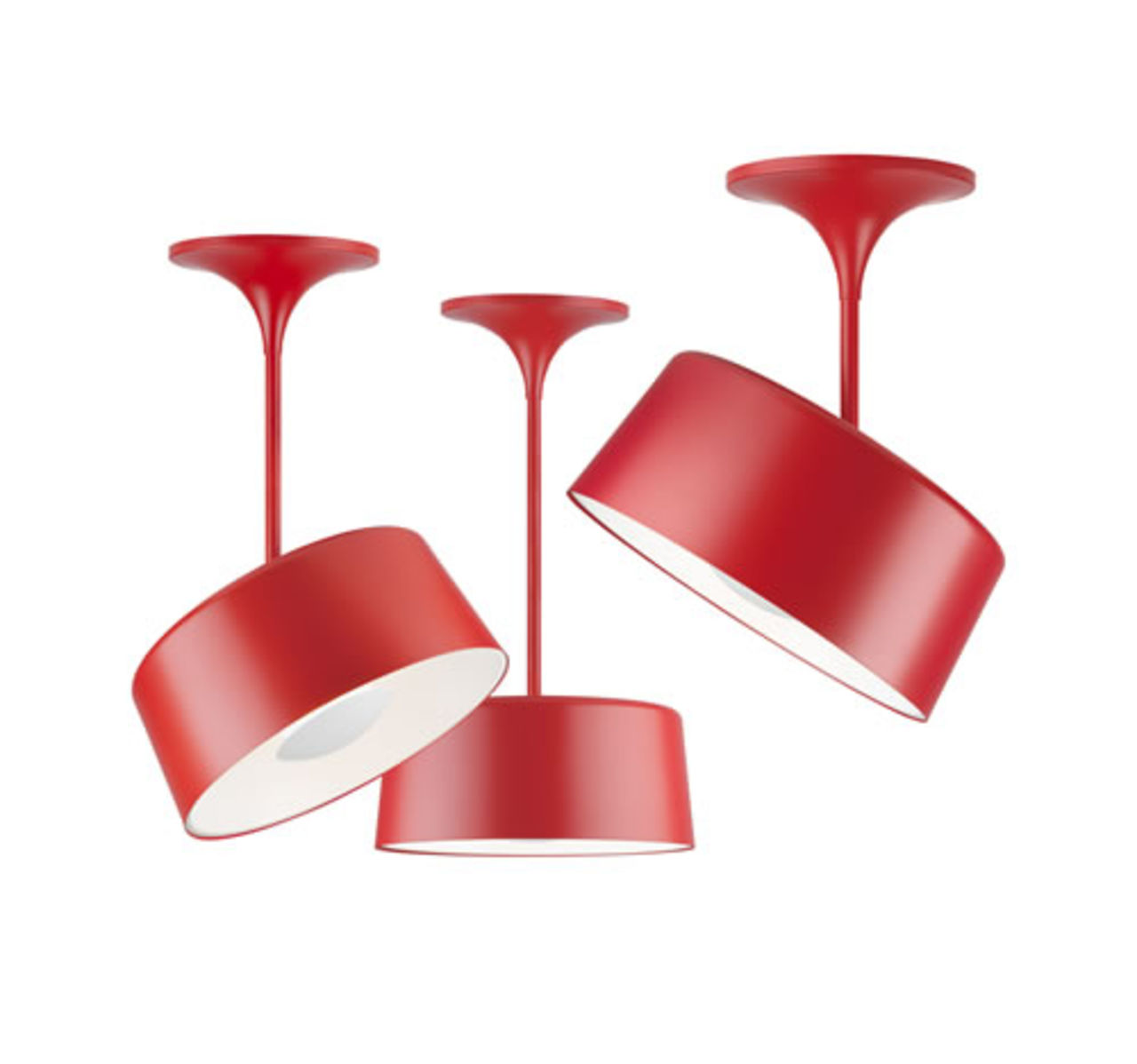 Taklampa som man kan rikta