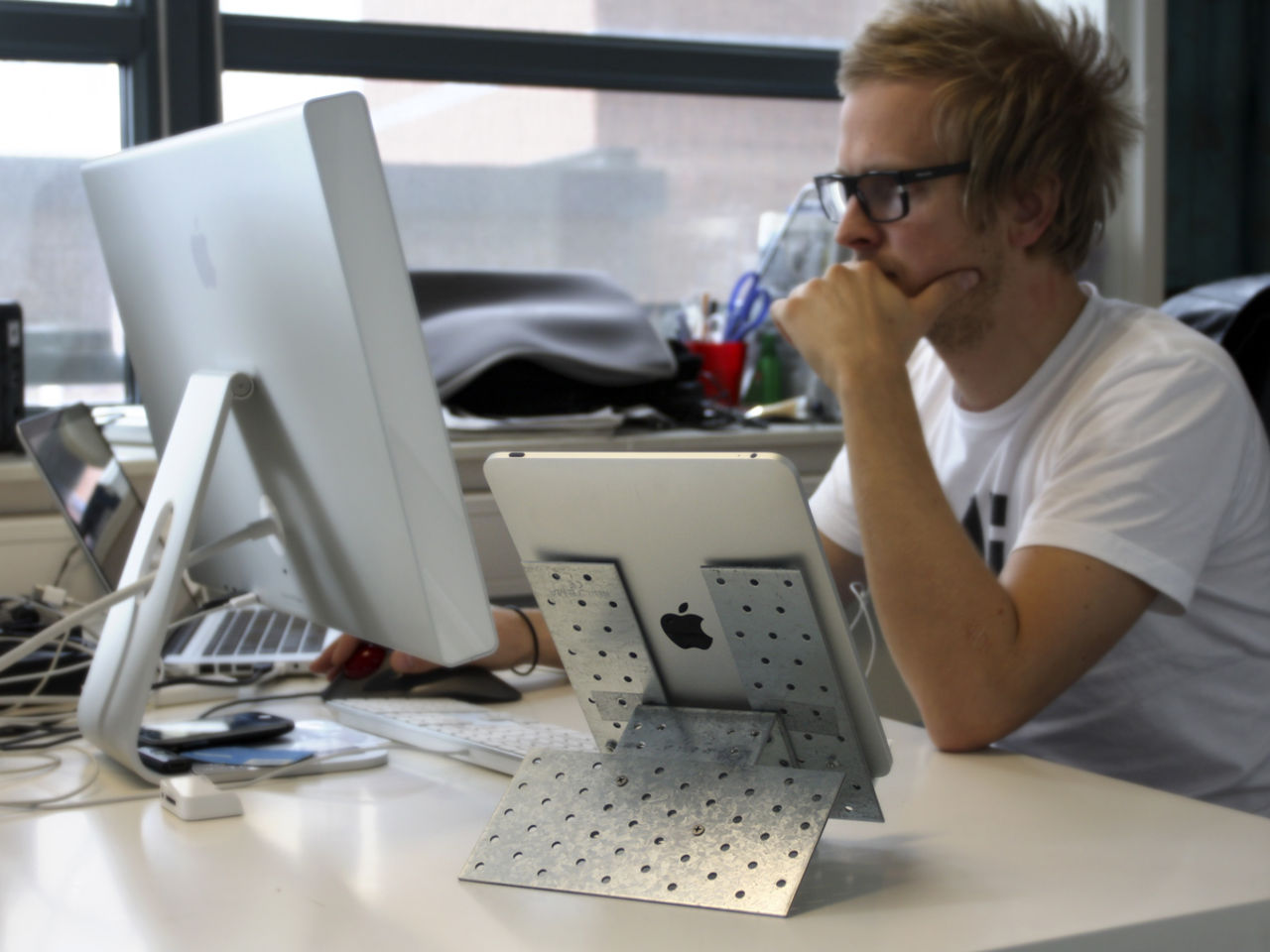 Gör ditt eget iPad-ställ