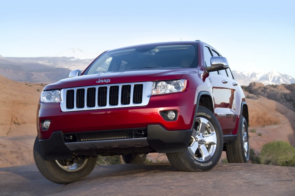 Nya bilder på Jeep Grand Cherokee