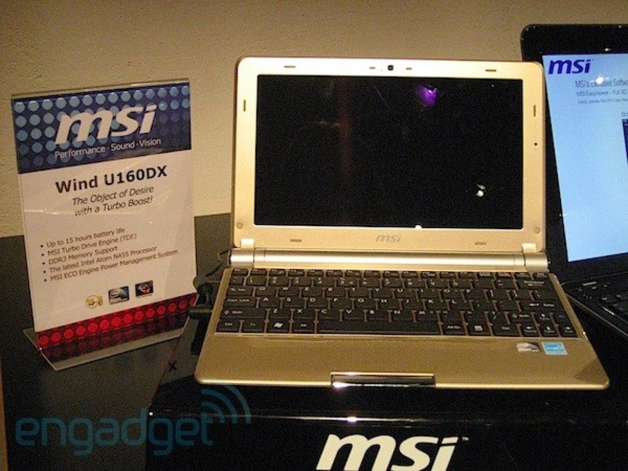 MSI Wind U160DX