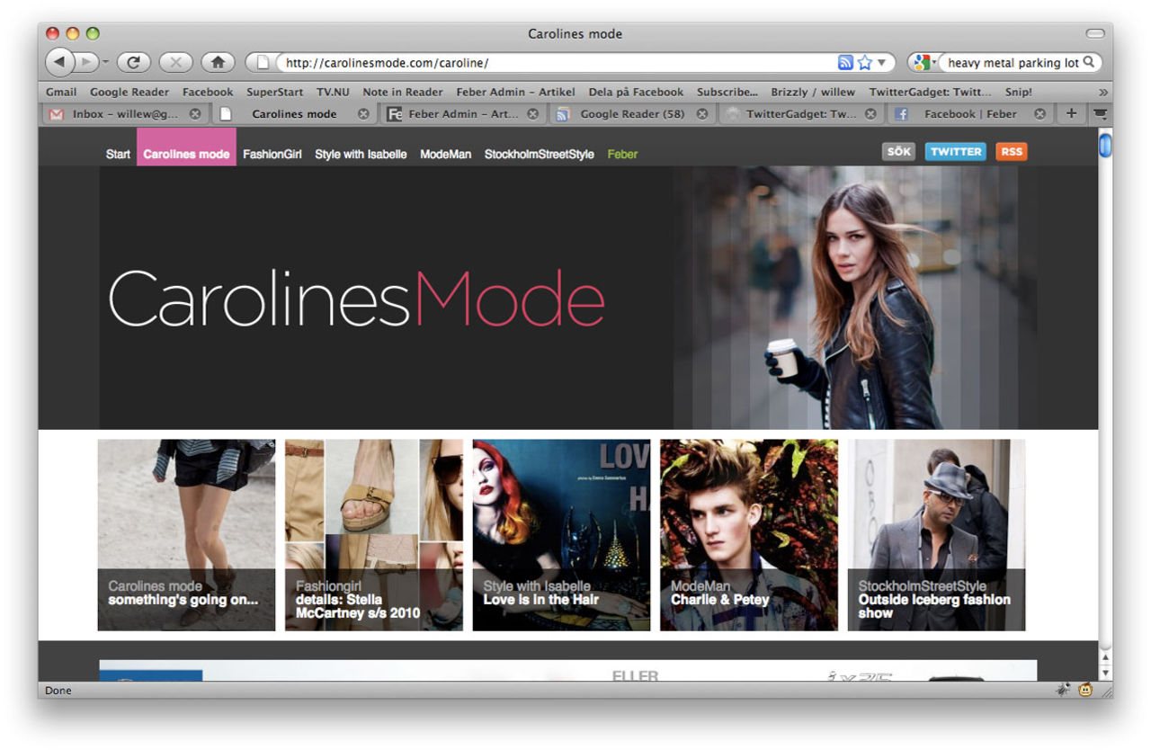 Modefeber byter namn till Carolines Mode