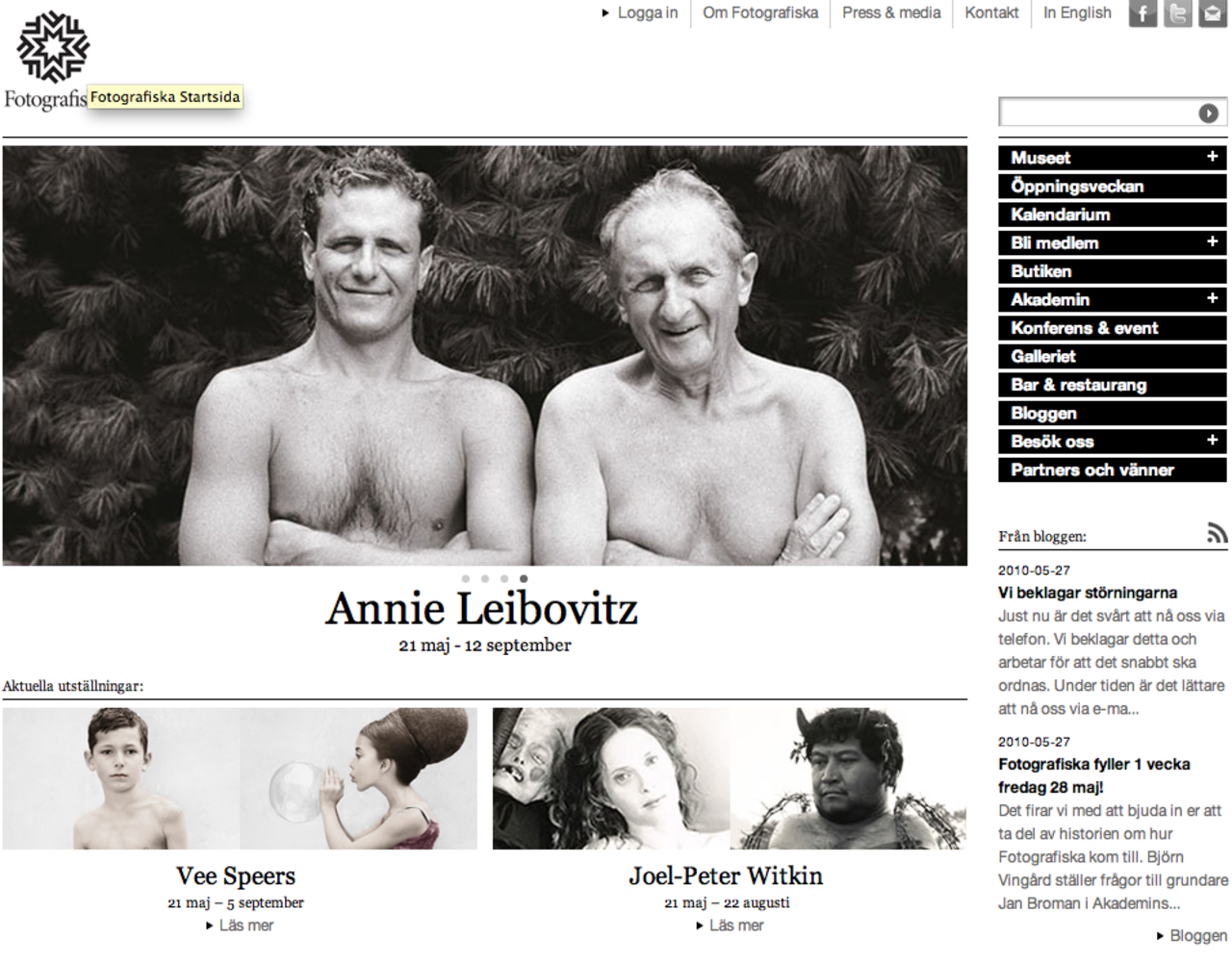 Fotografiska har eftertraktad kampanj