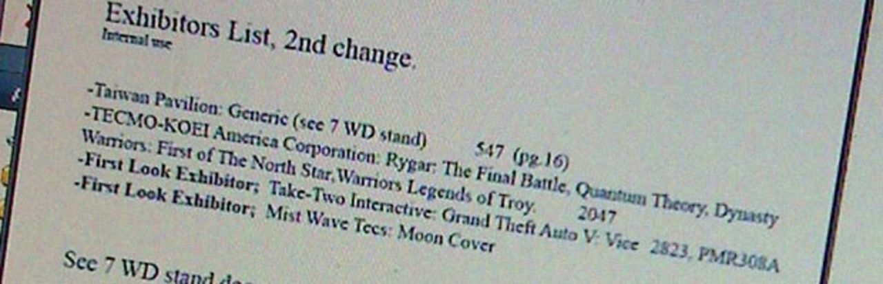 Grand Theft Auto V: Vice City på E3?