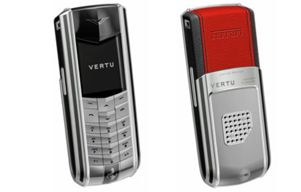 En Ferrari-brandad Vertu