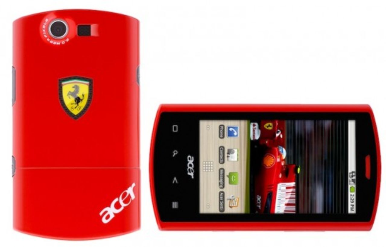 Acer släpper Ferrari-telefon med Android
