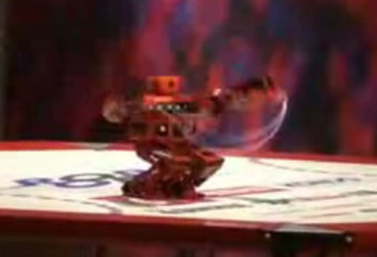 Robot som hoppar hopprep