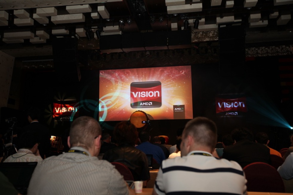 AMD kör demo med Fusion APU